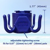 image:imageAMMSUN 2 Pack Beach Umbrella Hanging HookBeach AccessoriesBlueamp WhiteSolid Blue