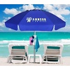 image:imageAMMSUN 2 Pack Beach Umbrella Hanging HookBeach AccessoriesBlueamp WhiteSolid Blue