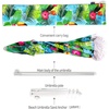 image:imageAMMSUN 65ft Tropical Fringe Beach Umbrella with Sand AnchorTiltAir Vent