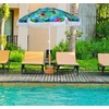 image:imageAMMSUN 65ft Tropical Fringe Beach Umbrella with Sand AnchorTiltAir Vent