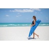 image:imageAMMSUN 75ft High Wind Beach Umbrella with Air Vent amp Ash Wood PoleNavy White Panel