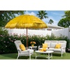 image:imageAMMSUN 75ft Hula Thatched Tiki Patio Beach Umbrella Hawaiian Style 10 Ribs UPF 50 with Tilt Carry Bag for Outdoor Tiki Bar Tropical Palapa Patio Garden Beach Pool Backyard Natural ColorYellow