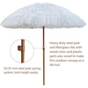 image:imageAMMSUN 75ft Hula Thatched Tiki Patio Beach Umbrella Hawaiian Style 10 Ribs UPF 50 with Tilt Carry Bag for Outdoor Tiki Bar Tropical Palapa Patio Garden Beach Pool Backyard Natural ColorCloud Dance
