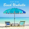 image:imageAMMSUN 75ft Large Heavy Duty HIGH Wind Beach Umbrella with sand anchor amp Tilt Sun Shelter UPF 50 Protection Outdoor Umbrellas Sunshade with Carry Bag for Patio Garden Pool Backyard RainbowCelestial Blue