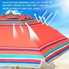image:imageAMMSUN 7ft Heavy Duty High Wind Beach Umbrella Parasols with Sand Anchor Vent Tilt UV 50 Sun Protection Portable Outdoor Sunshade Umbrellas Carry Bag for Patio Garden Pool Backyard BlueRed Solstice