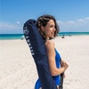 image:imageAMMSUN 7ft Heavy Duty High Wind Beach Umbrella Parasols with Sand Anchor Vent Tilt UV 50 Sun Protection Portable Outdoor Sunshade Umbrellas Carry Bag for Patio Garden Pool Backyard BlueSolid Navy