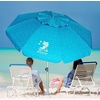 image:imageAMMSUN 7ft Heavy Duty High Wind Beach Umbrella Parasols with Sand Anchor Vent Tilt UV 50 Sun Protection Portable Outdoor Sunshade Umbrellas Carry Bag for Patio Garden Pool Backyard BlueSky Whirlpool Teal