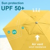 image:imageAMMSUN 8ft Large Beach Umbrellas for Sand with Sand Anchor Air Vent hookYellow