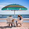 image:imageAMMSUN Beach Umbrellas for Sand Heavy Duty Wind Portable 65ftActive Sunfire