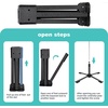 image:imageAMMSUN Foldable Portable Beach Umbrella Stand Patio Umbrella Base HolderBlack