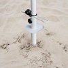 image:imageAMMSUN Metal Beach Umbrella Sand Anchor Heavy Duty Outdoor Umbrellas Base