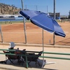 image:imageAMMSUN Shade Umbrella Premium Portable Umbrella with Stand 65ft Lightweight Free Standing Canopy for Sporting Games Adjustable Instant Sun Protection and Easy to Carry TurquoiseNavy Blue