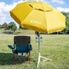 image:imageAMMSUN Shade Umbrella Premium Portable Umbrella with Stand 65ft Lightweight Free Standing Canopy for Sporting Games Adjustable Instant Sun Protection and Easy to Carry TurquoiseYellow