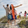 image:imageAMMSUN Shade Umbrella Premium Portable Umbrella with Stand 65ft Lightweight Free Standing Canopy for Sporting Games Adjustable Instant Sun Protection and Easy to Carry OrangeOrange
