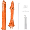 image:imageAMMSUN Shade Umbrella Premium Portable Umbrella with Stand 65ft Lightweight Free Standing Canopy for Sporting Games Adjustable Instant Sun Protection and Easy to Carry OrangeOrange