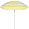 image:imageAMMSUN 5ft little tikes umbrella for picnic tablekids beach umbrella UPF50 Protection Ideal for sand play camping garden and outdoor funClownfish5ft Yellow White
