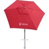 image:imageAMMSUN 8ft Large Beach Umbrellas for Sand with Sand Anchor Air Vent hookRed