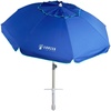 image:imageAMMSUN Beach Umbrellas for Sand Heavy Duty Wind Portable 65ftSolid Blue