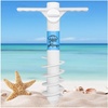image:imageAMMSUN Heavy Duty Beach Umbrella Sand Anchor Base amp Umbrellas Hanging HookWhite