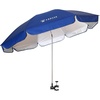 image:imageAMMSUN XL Chair Umbrella with Universal Clamp Adjustable 47 inches and 360degree Swivel UPF 50 Portable Clamp on Camping or Beach Chair Stroller Wheelchair Golf cart Bright Blue 2 PACKNavy