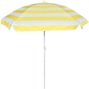 image:imageAMMSUN 5ft little tikes umbrella for picnic tablekids beach umbrella UPF50 Protection Ideal for sand play camping garden and outdoor funClownfish5ft Yellow White
