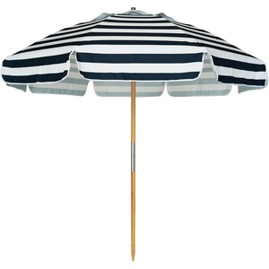 image:imageAMMSUN 75ft High Wind Beach Umbrella with Air Vent amp Ash Wood PoleNavy